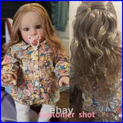 26 Inch Big Realistic Reborn Toddler Girl Doll Handmade Silicone Soft Vinyl Limb