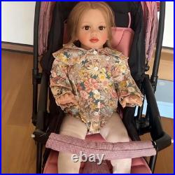 26 Inch Big Realistic Reborn Toddler Girl Doll Handmade Silicone Soft Vinyl limb
