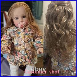 26 Inch Big Realistic Reborn Toddler Girl Doll Handmade Silicone Soft Vinyl limb