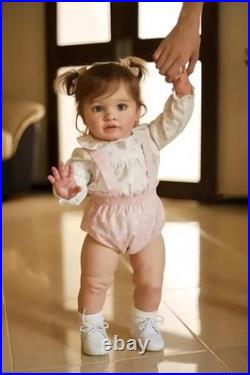 26 Inch Lifelike Reborn Baby Doll Realistic Newborn Princess Girl Doll Soft Viny