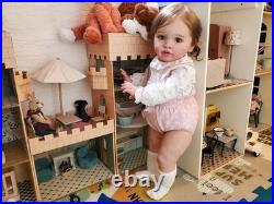 26 Inch Lifelike Reborn Baby Doll Realistic Newborn Princess Girl Doll Soft Viny