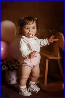 26 Inch Lifelike Reborn Baby Doll Realistic Newborn Princess Girl Doll Soft Viny