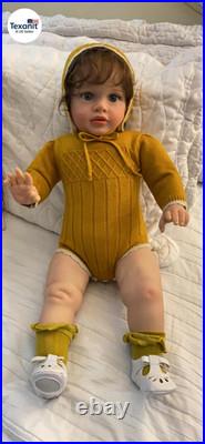 26 Inch Reborn Toddler Doll Lifelike Weighted Baby Girl