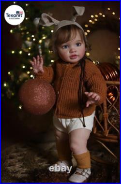 26 Inch Reborn Toddler Doll Lifelike Weighted Baby Girl