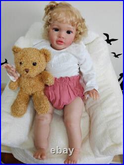 26 Realistic Lifelike Toddler Reborn Baby Doll Girl Cuddly Body Xmas Gifts Toys