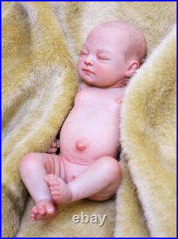 26cm Lifelike Full Body Soft Silicone Reborn Baby Doll 100% Waterproof Baby Girl