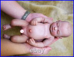 26cm Lifelike Full Body Soft Silicone Reborn Baby Doll 100% Waterproof Baby Girl