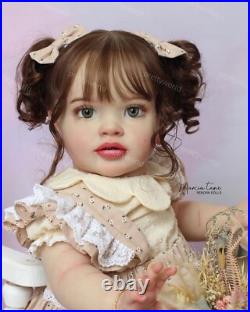 26inch Artist Finished Reborn Dolls Hand-Rooted Hair Toddler Girl Lifelike Gift 26inch Artist Finished Reborn Dolls Hand-Rooted Hair Toddler Girl Lifelike Gift