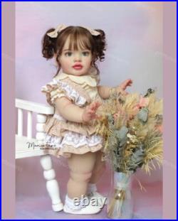 26inch Artist Finished Reborn Dolls Hand-Rooted Hair Toddler Girl Lifelike Gift 26inch Artist Finished Reborn Dolls Hand-Rooted Hair Toddler Girl Lifelike Gift