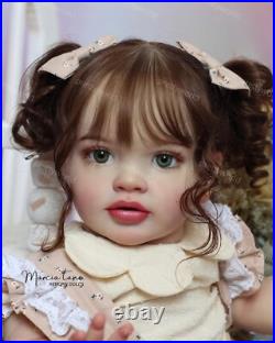 26inch Artist Finished Reborn Dolls Hand-Rooted Hair Toddler Girl Lifelike Gift 26inch Artist Finished Reborn Dolls Hand-Rooted Hair Toddler Girl Lifelike Gift