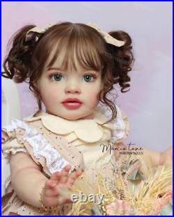 26inch Artist Finished Reborn Dolls Hand-Rooted Hair Toddler Girl Lifelike Gift 26inch Artist Finished Reborn Dolls Hand-Rooted Hair Toddler Girl Lifelike Gift