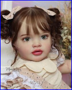 26inch Artist Finished Reborn Dolls Hand-Rooted Hair Toddler Girl Lifelike Gift 26inch Artist Finished Reborn Dolls Hand-Rooted Hair Toddler Girl Lifelike Gift
