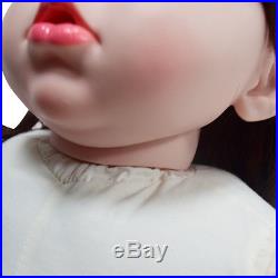 28 Alive Reborn Baby Dolls Vinyl Silicone Naked Toddler Girl Doll DIY Xmas Gift