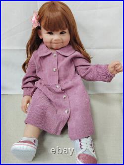 28 Girl Standing Huge Toddler Reborn Baby Doll Lifelike Handmade Toys XMAS GIFT