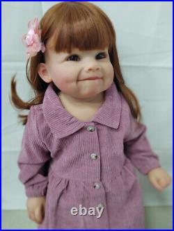 28 Girl Standing Huge Toddler Reborn Baby Doll Lifelike Handmade Toys XMAS GIFT