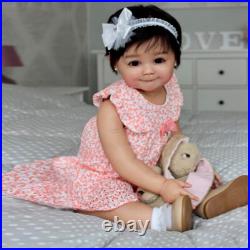 28 Handmade Painted Reborn Baby Doll Toddler Girl Short Hair Finished Doll Gift 28 Handmade Painted Reborn Baby Doll Toddler Girl Short Hair Finished Doll Gift