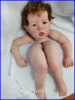 28 Huge Liam Painted Reborn Baby Doll Kit Unassembled DIY Parts Cloth Body GIFT