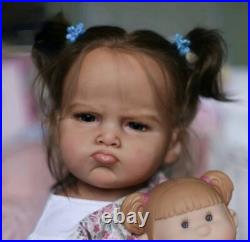 28'' Huge Toddler Reborn Baby Doll Realistic Girl GraceHalf Body Met Connetors 28'' Huge Toddler Reborn Baby Doll Realistic Girl GraceHalf Body Met Connetors