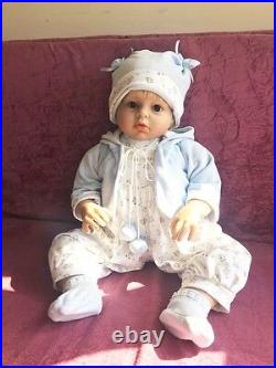 28 Toddler Reborn Baby Boy Doll Toys Newborn Soft Vinyl Silicone Birthday Gift