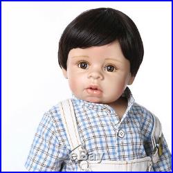 28 Washable Toddler Boy Doll Child Model BJD Reborn Baby Dolls Vinyl can Stand