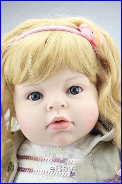 28 silicione vinyl reborn baby doll girl toddler Arianna created by Reva Schick