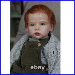 28in Lifelike Painted Reborn Baby Doll Finished Toddler Baby Boy Cloth Body Toys 28in Lifelike Painted Reborn Baby Doll Finished Toddler Baby Boy Cloth Body Toys