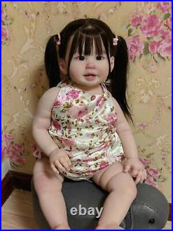 28in Lifelike Realsitic Reborn Toddler Baby Doll Girl Artist Handmade Toys GIFT