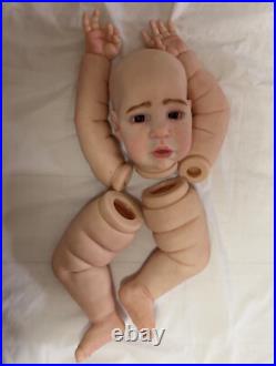28in Toddler Reborn Doll Kit Painted Girl Unassembled DIY Body Parts Soft Vinyl 28in Toddler Reborn Doll Kit Painted Girl Unassembled DIY Body Parts Soft Vinyl
