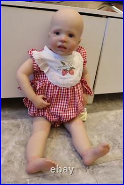28inch Realistic Reborn Doll Toddler Girl Boy No Hair/Painted Hair Handmade Gift 28inch Realistic Reborn Doll Toddler Girl Boy No Hair/Painted Hair Handmade Gift
