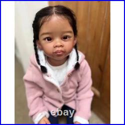 30 Artist Finished Huge Reborn Baby Doll Hand-Rooted Long Hair Toddler Girl Toy 30 Artist Finished Huge Reborn Baby Doll Hand-Rooted Long Hair Toddler Girl Toy