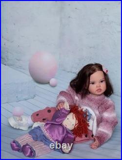 30 Realistic Cute Toddler Girl Reborn Baby Doll Rooted Hair Handmade Kids Gift