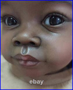 30 Reborn Baby Boy Doll Rooted Hair Painted Toy Gift Lifelike Rebornlove Todder