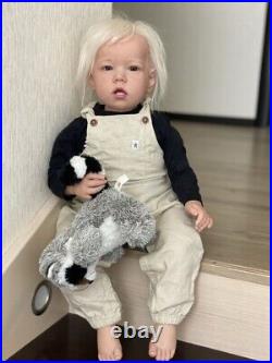 30 Reborn Baby Doll Soft Body Toddler Newborn Doll 2800grams Handmade