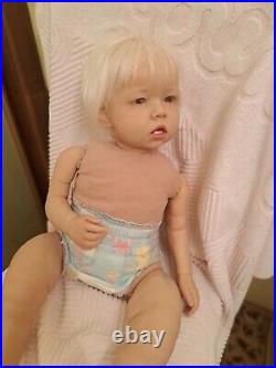 30 Reborn Baby Doll Soft Body Toddler Newborn Doll 2800grams Handmade
