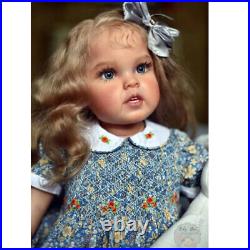30'' Reborn Doll Toddler Finished Girl Cloth Body Doll Rooted Hair Handmade Gift 30'' Reborn Doll Toddler Finished Girl Cloth Body Doll Rooted Hair Handmade Gift