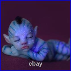 30cm Avatar Baby Doll Night Light Reborn Silicone Vinyl Soft Toy Halloween Gift