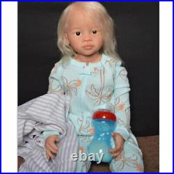 30in Lifelike Finished Reborn Baby Doll With Hand-Rooted Hair Toddler Girl Gift 30in Lifelike Finished Reborn Baby Doll With Hand-Rooted Hair Toddler Girl Gift