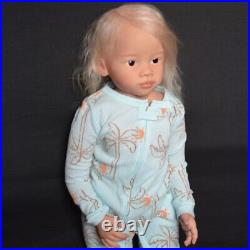 30in Lifelike Finished Reborn Baby Doll With Hand-Rooted Hair Toddler Girl Gift 30in Lifelike Finished Reborn Baby Doll With Hand-Rooted Hair Toddler Girl Gift
