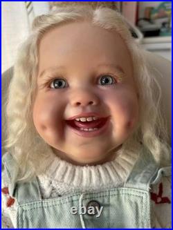 30inch Finished Reborn Baby Dolls Girl Hand-Rooted Hair Lifelike Toddler Gifts