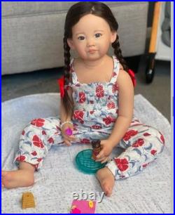 30inch Realistic Reborn Baby Doll Artist Painted Toy Collect Art Doll XMAS Gifts