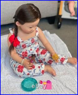 30inch Realistic Reborn Baby Doll Artist Painted Toy Collect Art Doll XMAS Gifts