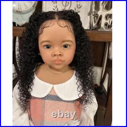 30inch Realistic Toddler Reborn Baby Doll Girl Lifelike Already Finished Doll