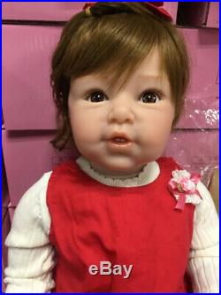 31in Reborn Toddler Dolls Girl Big Baby Doll Realistic Kids Partner