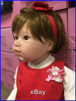 31in Reborn Toddler Dolls Girl Big Baby Doll Realistic Kids Partner