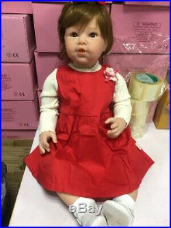 31in Reborn Toddler Dolls Girl Big Baby Doll Realistic Kids Partner