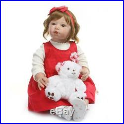 31in Reborn Toddler Dolls Girl Big Baby Doll Realistic Kids Partner