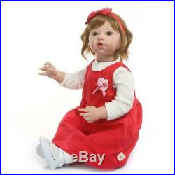 31in Reborn Toddler Dolls Girl Big Baby Doll Realistic Kids Partner