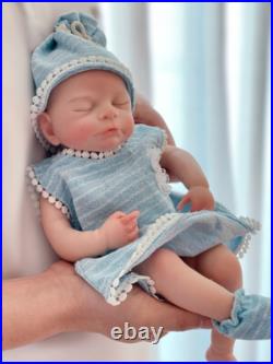 33cm Timothy Baby Full Body Silicone Doll Girl Anatomically Correct Newborn Doll