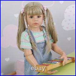 39 Vinyl Full Body Reborn Toddler Doll Girl Realistic Standing 