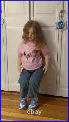 40 Assembled Reborn Toddler 4 year old Girl Nicole by Natali Blick wbox opening